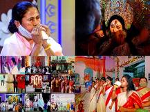 IN PICS | Durga Puja 2020: Mamata Banerjee Virtually Inaugurates Pandals As Pujo Begins Amid Covid Fears