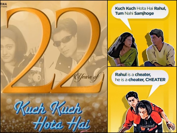 Karan Johar Celebrates 22 Years Of Kuch Kuch Hota Hai Kajol Shares Iconic Cartooned Moments With Shah Rukh Khan Karan Johar Celebrates 22 Years Of ‘Kuch Kuch Hota Hai’; Kajol Shares Iconic Cartooned Moments With Shah Rukh Khan