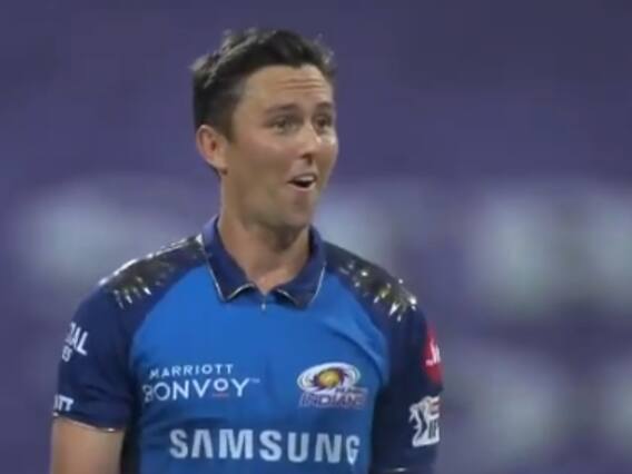 WATCH: Trent Boult's Priceless Reaction As Suryakumar Yadav Grabs A Stunner To Dismiss KKR's Rahul Tripathi