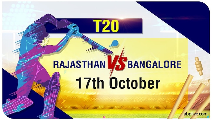 RCB vs RR IPL T20 UAE Match Highlights 1st Innings Report Bangalore vs Rajasthan Match Today IPL 2020, RCB vs RR: Smith's Fifty, Tewatia's Cameo Propel Rajasthan To 177/6 Against Bangalore At Dubai