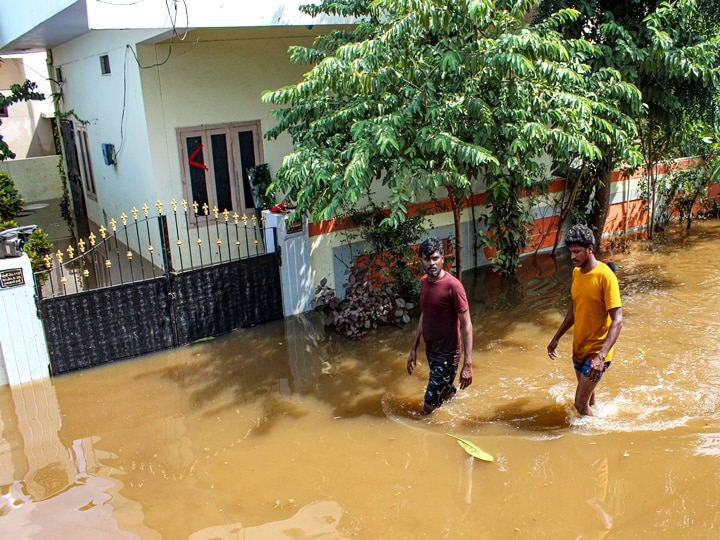 IN PICS Hyderabad Floods Inundated Roads Bring Life To A Standstill