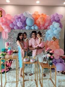 IN PICS: Karanvir Bohra & Pregnant Wife Teejay Celebrate 4th Birthday Of Their Twins Bella And Vienna!