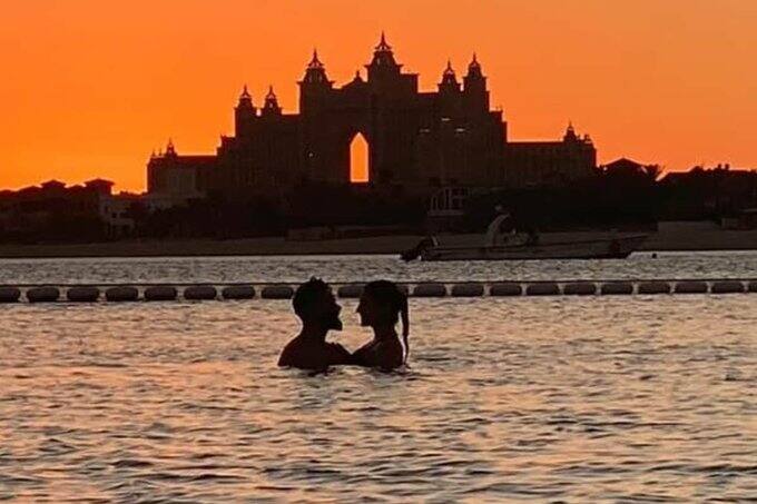 Earlier Virat shared this stunning pic with wife, chilling in a pool from UAE