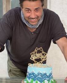 PHOTOS: Sunny Deol's 64th Birthday Celebrations In 'Deol Style' With Papa Dharmendra, Brother Bobby & Sons Karan & Rajvir
