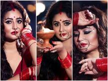 PHOTOS: Bigg Boss 13’s Rashami Desai Looks Breathtakingly Gorgeous As She Turns Into 'Bengali Girl' To Celebrate Durga Puja!