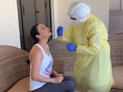 WATCH: KXIP Co-Owner Preity Zinta Undergoes COVID-19 Test, Shows What It's Like To Live In Bio Bubble