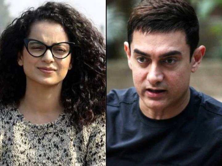 Kangana Ranaut Takes A Jibe At Aamir Khan In Recent Tweet Kangana Ranaut Takes A Jibe At Aamir Khan In Recent Tweet