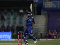 IPL 2020, MI Vs RR: Hardik Pandya's 21-Ball 60 Powers Mumbai Indians To 195/5 Vs Royals
