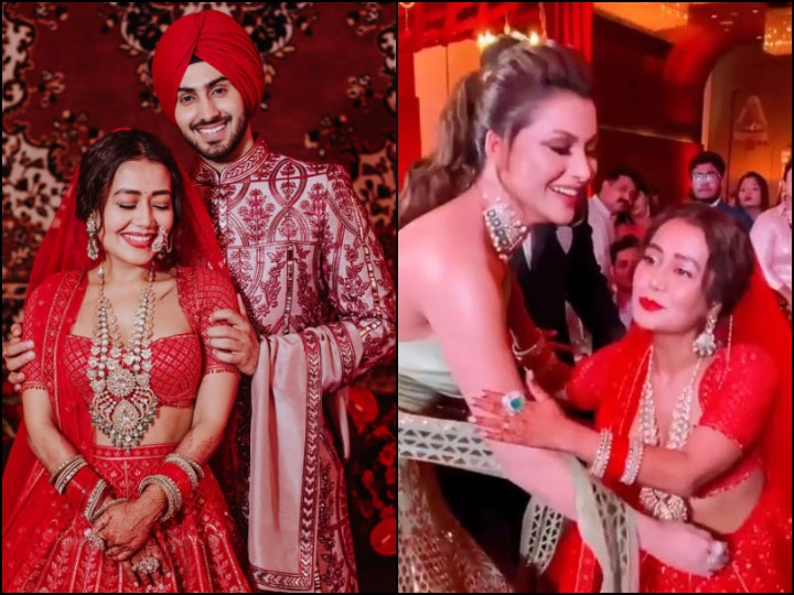 NehuDaVyah Neha Kakkar Rohanpreet Singh Wedding Unseen PICS And VIDEOS From The Ceremony WATCH Urvashi Rautela Dance With Tony Kakkar Neha Kakkar-Rohanpreet Singh Wedding: Check Unseen PICS, VIDEOS; WATCH Urvashi Rautela Dance With Tony Kakkar