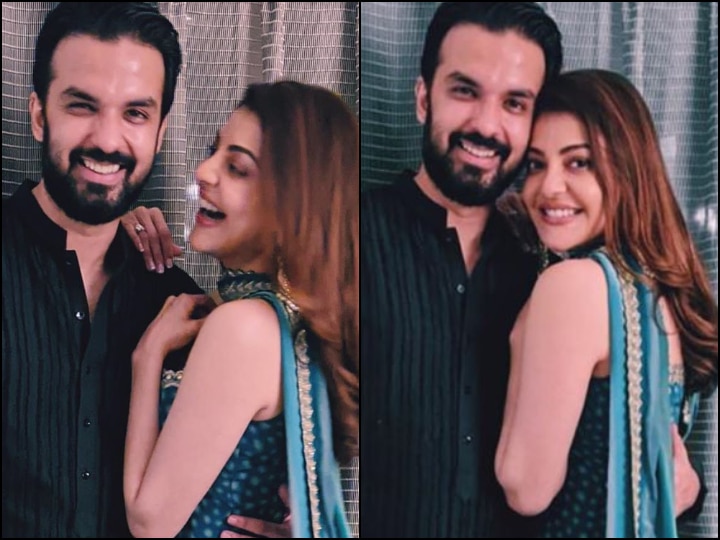 Bride To Be Kajal Aggarwal Enjoys Dussehra With Her Fiancée Gautam Kitchlu See PICS Bride-To-Be Kajal Aggarwal Enjoys Dussehra With Her Fiancée Gautam Kitchlu; See PICS