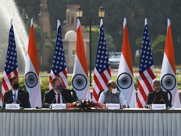India, US 2+2 Ministerial Dialogue: US Stands With India, Says Pompeo As He Mentions Galwan Valley Clash India-US 2+2 Dialogue: 'US Stands With India,' Says Pompeo As He Mentions Galwan Valley Clash