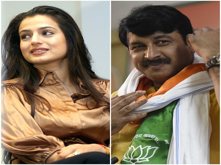 Bihar Polls 2020: Phase 1 Polling Turns Star-Studded As Ameesha Patel, Manoj Tiwari Bolster Campaigns Bihar Polls 2020: Phase 1 Polling Turns Star-Studded As Ameesha Patel, Manoj Tiwari Bolster Campaigns