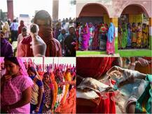 In Pics: Temperature Checks & Face Masks Mark Polling In Bihar, Voters Brave Pandemic To Exercise Franchise