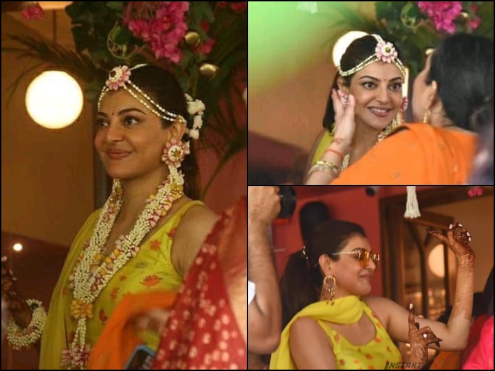 Kajal Aggarwal Haldi Ceremony Photos Singham Actress Radiates Glow In Haldi Pictures Dance Video PICS & VIDEO: Kajal Aggarwal Beams With Joy During Haldi; Dances Her Heart Out Before Wedding