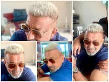 IN PICS: Sanjay Dutt Flaunts Platinum Blonde Hairdo As He Opted For A New Look To Celebrate His Recovery From Cancer!