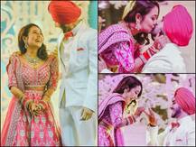 Unseen Pictures From Neha Kakkar-Rohanpreet Singh’s Wedding; See The Lovebirds Locking Lips Post Their Engagement