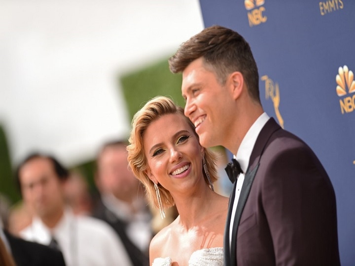 Scarlett Johansson Colling Lost Married SNL star Colin Jost get married in intimate ceremony with COVID-19 safety protocols Black Widow Actress Scarlett Johansson Gets Hitched To SNL Star Colin Jost In Intimate Ceremony Amid Covid-19 Safety Protocols