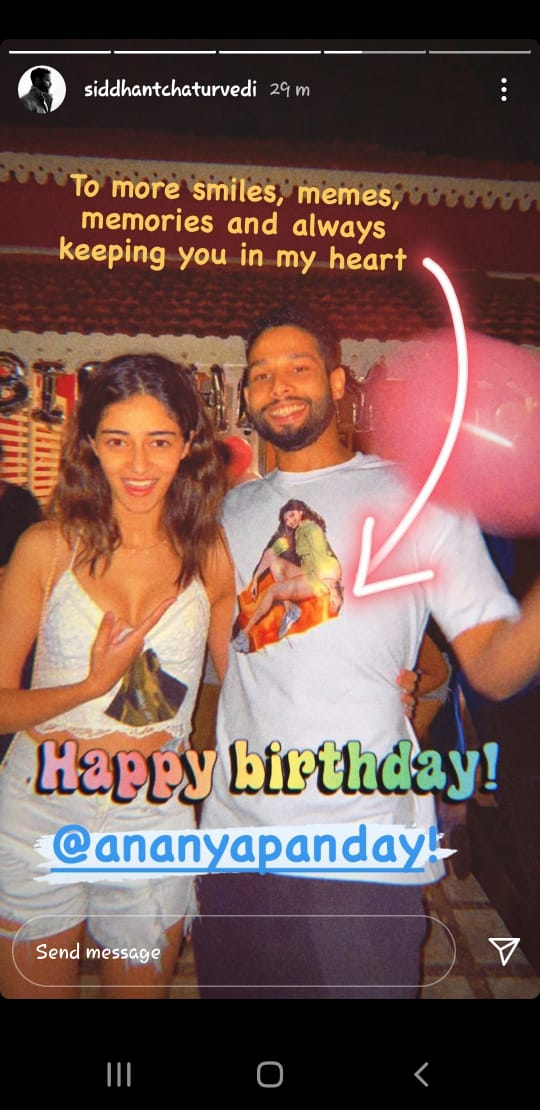Deepika Padukone And Siddhant Chaturvedi Share Special Note For Birthday Girl Ananya Panday