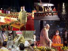 IN Pics| PM Modi Lights Diya On Dev Deepawali, Greets People With Chants Of 'Har Har Mahadev'