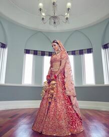 UNSEEN Wedding PICS: Kajal Aggarwal Looks Resplendent In Lehenga That Took Almost A Month To Make
