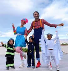 IN PICS: Sunny Leone Celebrates Halloween In LA With Hubby Daniel Weber & Kids- Nisha, Noah & Asher!