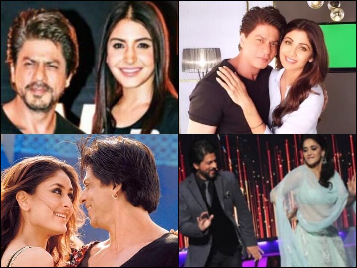 Happy Birthday SRK Shah Rukh Khan Turns 55 Anushka Sharma Kareena Kapoor Khan Juhi Chawla Mahesh Babu Madhuri Dixit R Madhavan And Others Wish King Khan On His Birthday Shah Rukh Khan Turns 55: Anushka Sharma, Kareena Kapoor Khan, Madhuri Dixit, Mahesh Babu And Others Wish King Khan On His Birthday