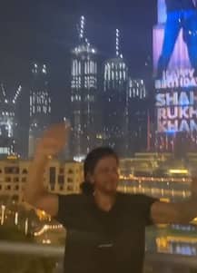 PICS From Shah Rukh Khan’s 55th Birthday Celebrations With Karan Johar & Family At Burj Khalifa; Daughter Suhana STEALS The Limelight With Her GLAM Avatar!