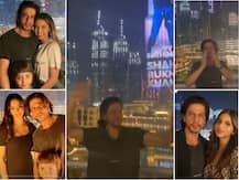 PICS From Shah Rukh Khan’s 55th Birthday Celebrations With Karan Johar & Family At Burj Khalifa; Daughter Suhana STEALS The Limelight With Her GLAM Avatar!