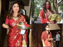 PICS: Shilpa Shetty, Neelam Kothari & Other Celebs Arrive At Anil Kapoor's House For Karwa Chauth 2020 Celebrations