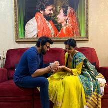 PICS: Kamya Punjabi, Niti Taylor & Other TV Celebs Celebrate FIRST Karwa Chauth After Wedding