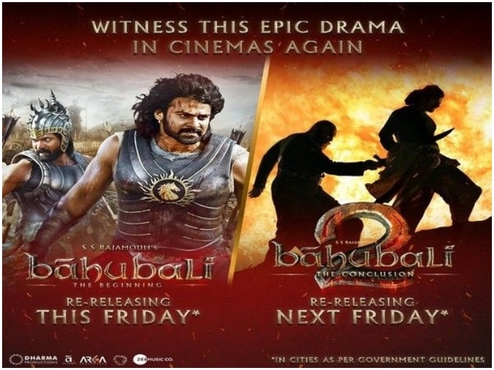 Prabhas-Rana Dagubati’s 'Baahubali' To Re-Release In Theatres; Details Here! Prabhas-Rana Dagubati’s 'Baahubali' To Re-Release In Theatres; Details Here!