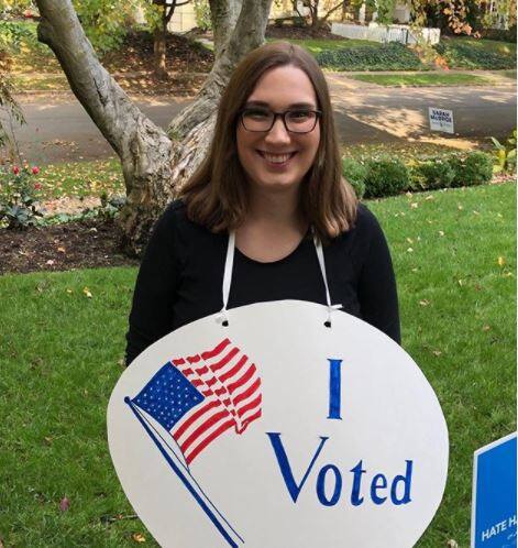 According to the LGBTQ Victory Fund, there are currently four transgender people in state legislatures, including Danica Roem, who won a seat in the Virginia House in 2017./ Image:Instagram 
