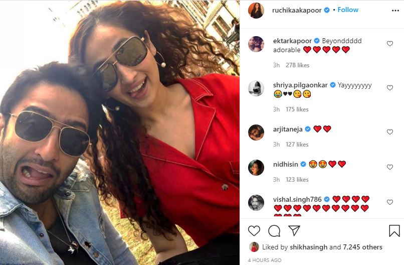 Shaheer Sheikh Shares FIRST PIC With Girlfriend, Makes Their Relationship Official; Ekta Kapoor REACTS!