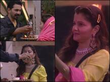 Bigg Boss 14: Rubina Dilaik Keeps Fast For Abhinav Shukla, Celebrates Karwa Chauth Inside BB 14 House (PICS & VIDEO)