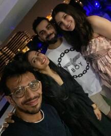 IN PICS: Mom-To-Be Anushka Sharma Showers Hubby Virat Kohli With Kisses On His Birthday!