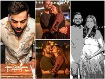 IN PICS: Mom-To-Be Anushka Sharma Showers Hubby Virat Kohli With Kisses On His Birthday!