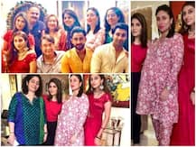 IN PICS: Pregnant And Glowing Kareena Kapoor Khan Celebrates Karwa Chauth With Family Get-Together, Neetu Kapoor Misses Late Hubby Rishi Kapoor