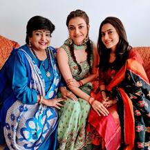 UNSEEN PICS From Kajal Aggarwal And Gautam Kitchlu’s Mehndi Ceremony