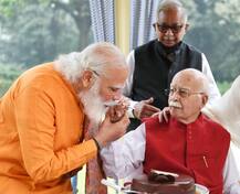 In Pics| PM Modi Celebrates BJP Stalwart L K Advani's 93rd Birthday, Calls Him A 'Living Inspiration'