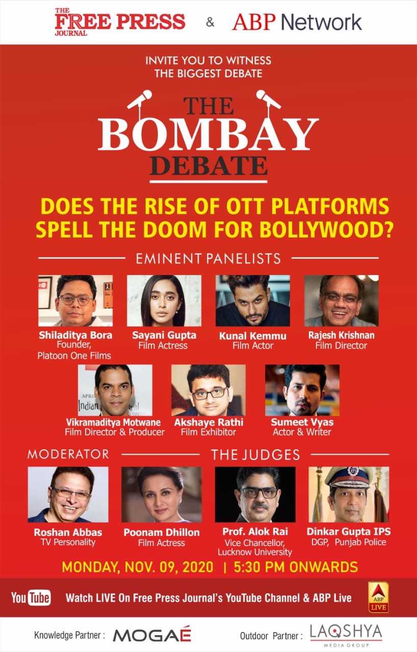 The Free Press Journal & ABP Network Present The Bombay Debate | OTT Or Bollywood, Which Is The Way Forward For The Indian Film Industry?