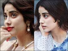 IN PICS: Janhvi Kapoor Looks Surreal In The 1950s Look, Aces The Yesteryear Fashion