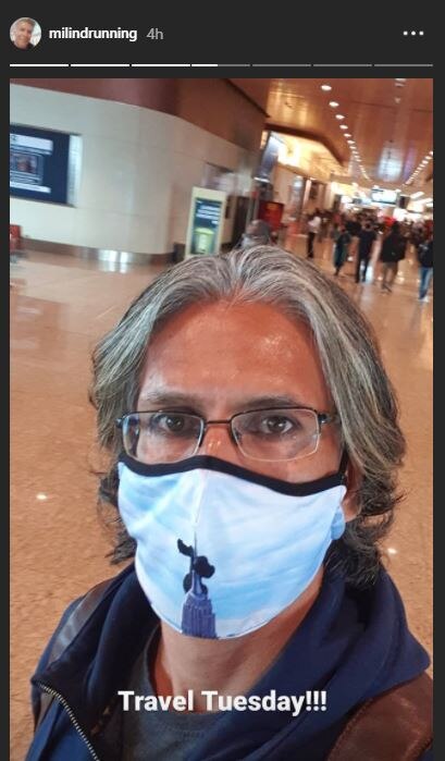 Days After His Controversial Beach PIC Milind Soman Creates Waves Again With His New Look Sporting A Nose Ring & Kajal!