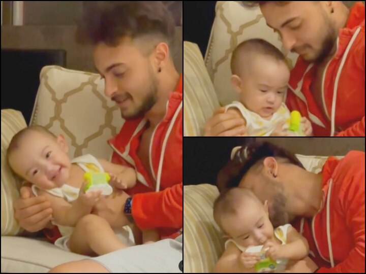 Salman Khan Niece Ayat Sharma Video With Daddy Aayush Sharma Will Melt Your Hearts Salman Khan's Niece Ayat's CUTE Video With Daddy Aayush Sharma Will Melt Your Hearts