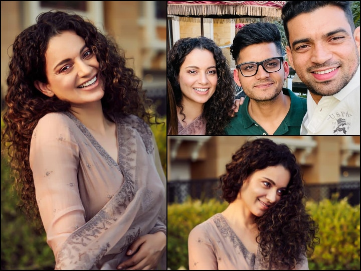 Kangana Ranaut Adorable Video With Nephew Prithviraj Kangana Look For Brother Aksht Ranaut Pre-Wedding Festivity Photos PICS: Kangana Ranaut Beams With Joy At Brother Aksht's Pre-Wedding Function In Udaipur