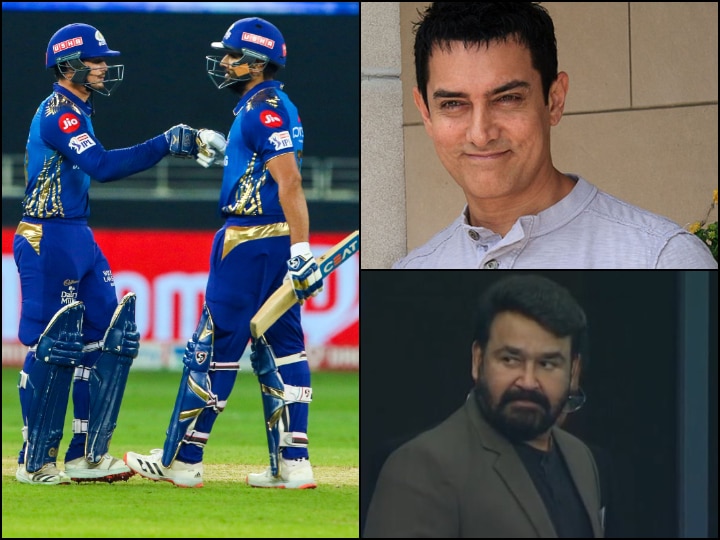 IPL 2020 Final: Aamir Khan Praises Ishan Kishan Tweet, Mohanlal Watches IPL 2020 Final Match At Dubai Stadium IPL 2020 Final: Aamir Khan Praises Ishan Kishan, Supports Mumbai Indians; Mohanlal Watches Live Match At Dubai Stadium