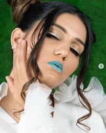 EX Bigg Boss Contestant & NEW Mommy Sapna Choudhary Stuns In Her Latest Photoshoot Sporting Blue Lipstick!