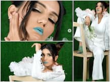 EX Bigg Boss Contestant & NEW Mommy Sapna Choudhary Stuns In Her Latest Photoshoot Sporting Blue Lipstick!