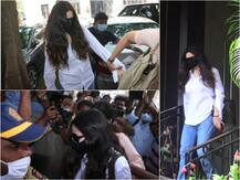 Photos: Arjun Rampal's Girlfriend Gabriella Demetriades Outside NCB Office For Interrogation In Drug-Related Case