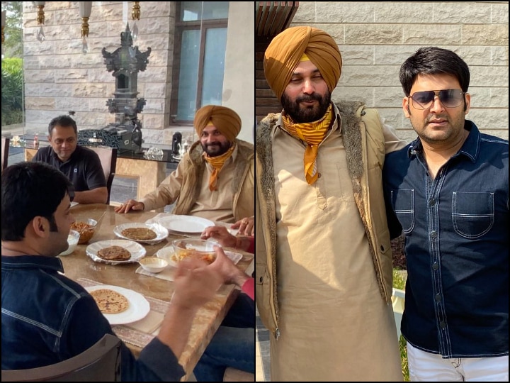 Kapil Sharma Meets Navjot Singh Sidhu, Gorges On Yummy Parathas After Long Time PICS: Kapil Sharma Meets Navjot Singh Sidhu, Gorges On Yummy Parathas After Long Time