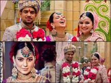 IN PICS: Kangana Ranaut Enjoys Brother Aksht’s Wedding; Beams With Joy As She Welcomes Ritu Into The Family